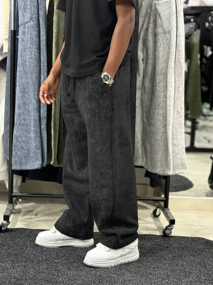 DELAVE BAGGY CTT PANT - BLACK