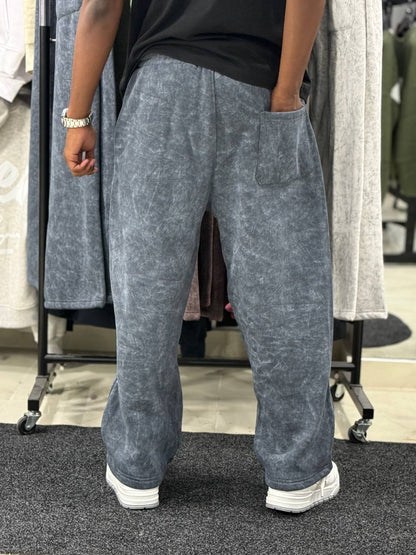 DELAVE BAGGY CTT PANT - BLUE