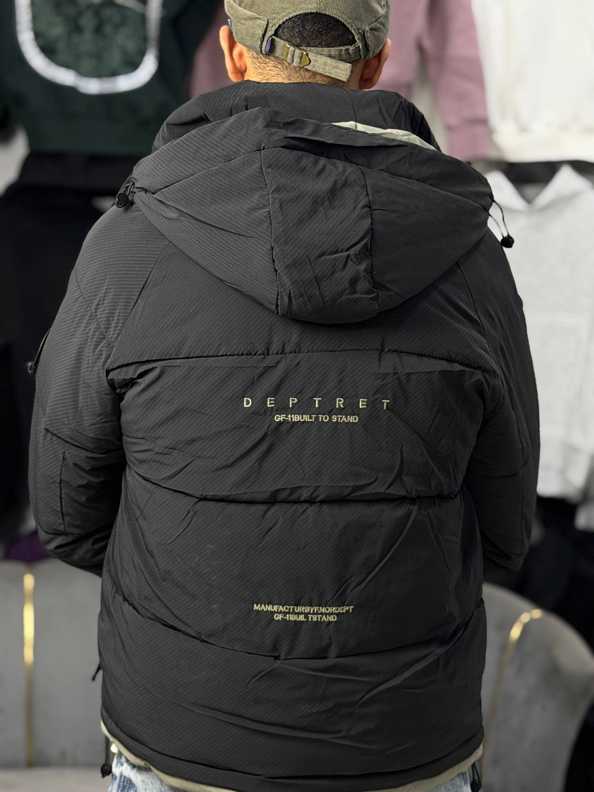 PUFFER GAER LPG - BLACK