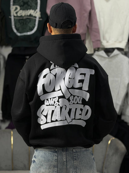 HOODIE NEVER SCP - BLACK