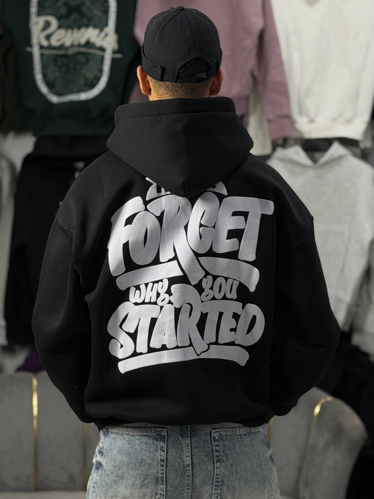 HOODIE NEVER SCP - BLACK