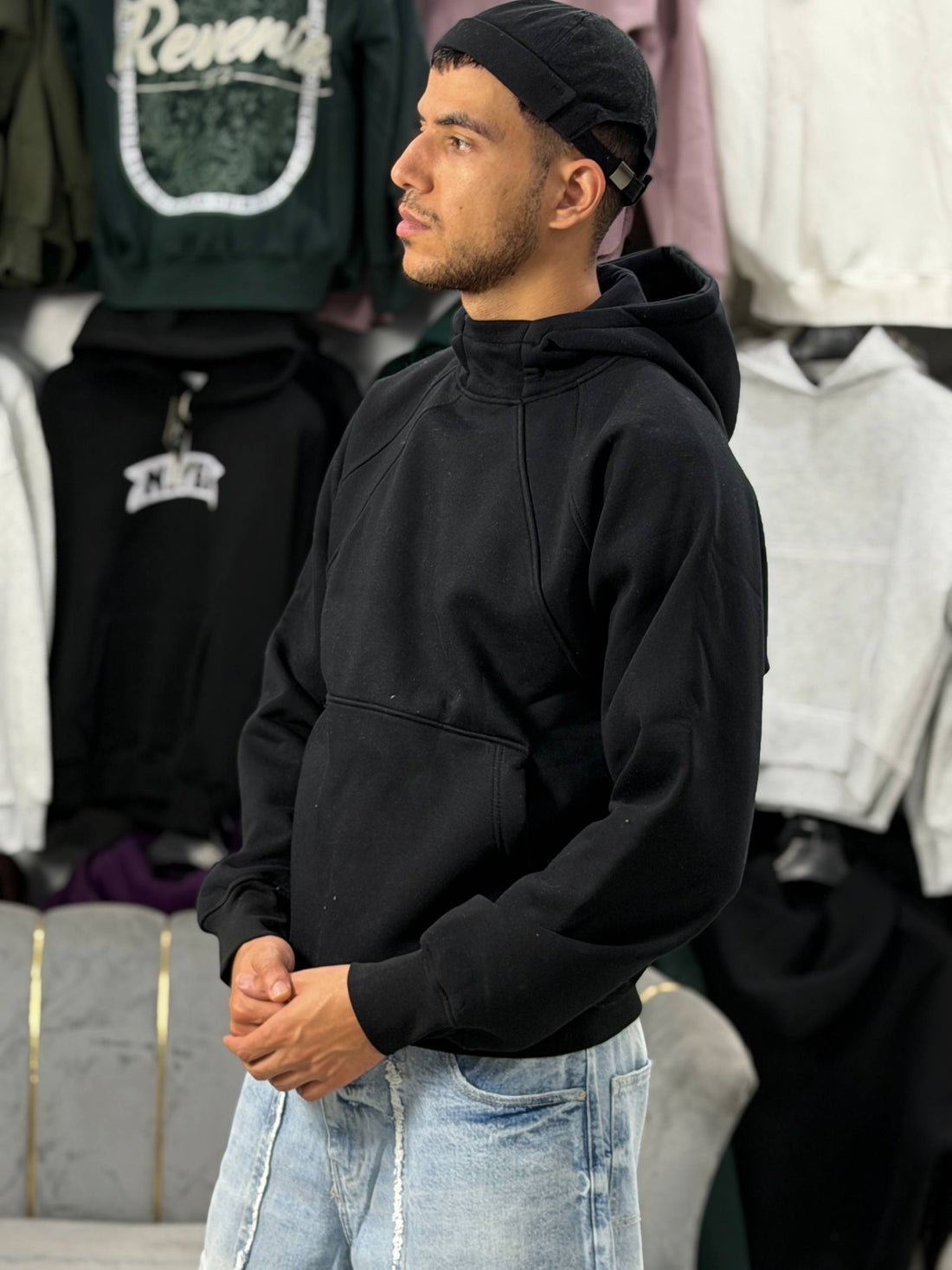 OVERSIZED BYLER HOODIE – BLACK