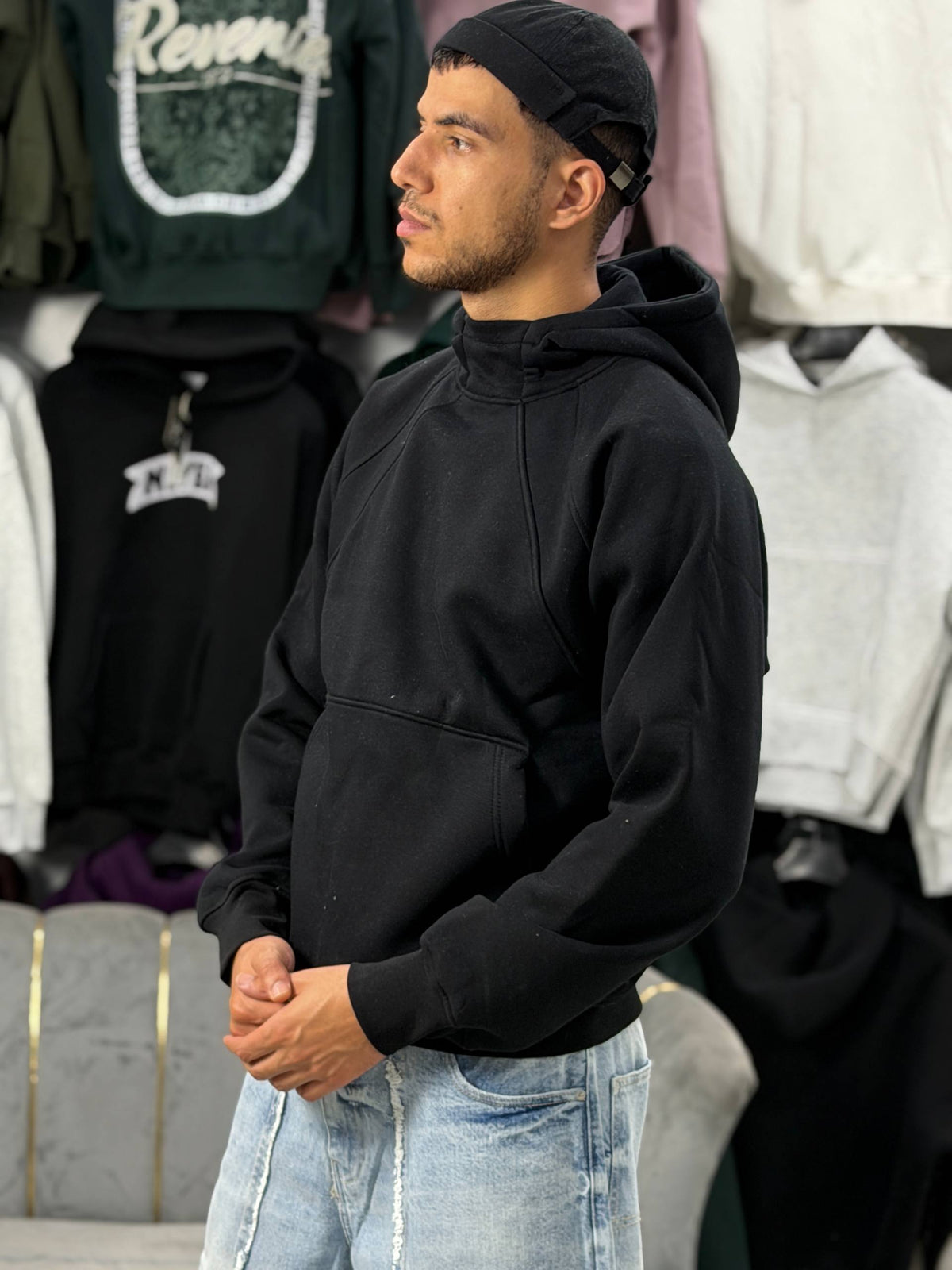 OVERSIZED BYLER HOODIE – BLACK