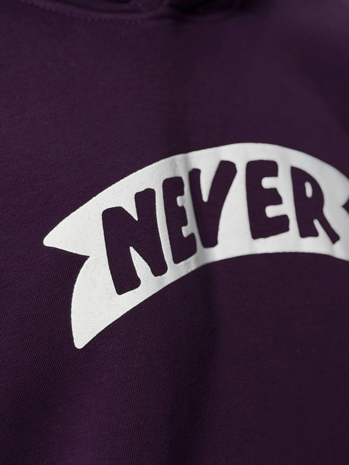 HOODIE NEVER SCP - MAUVE