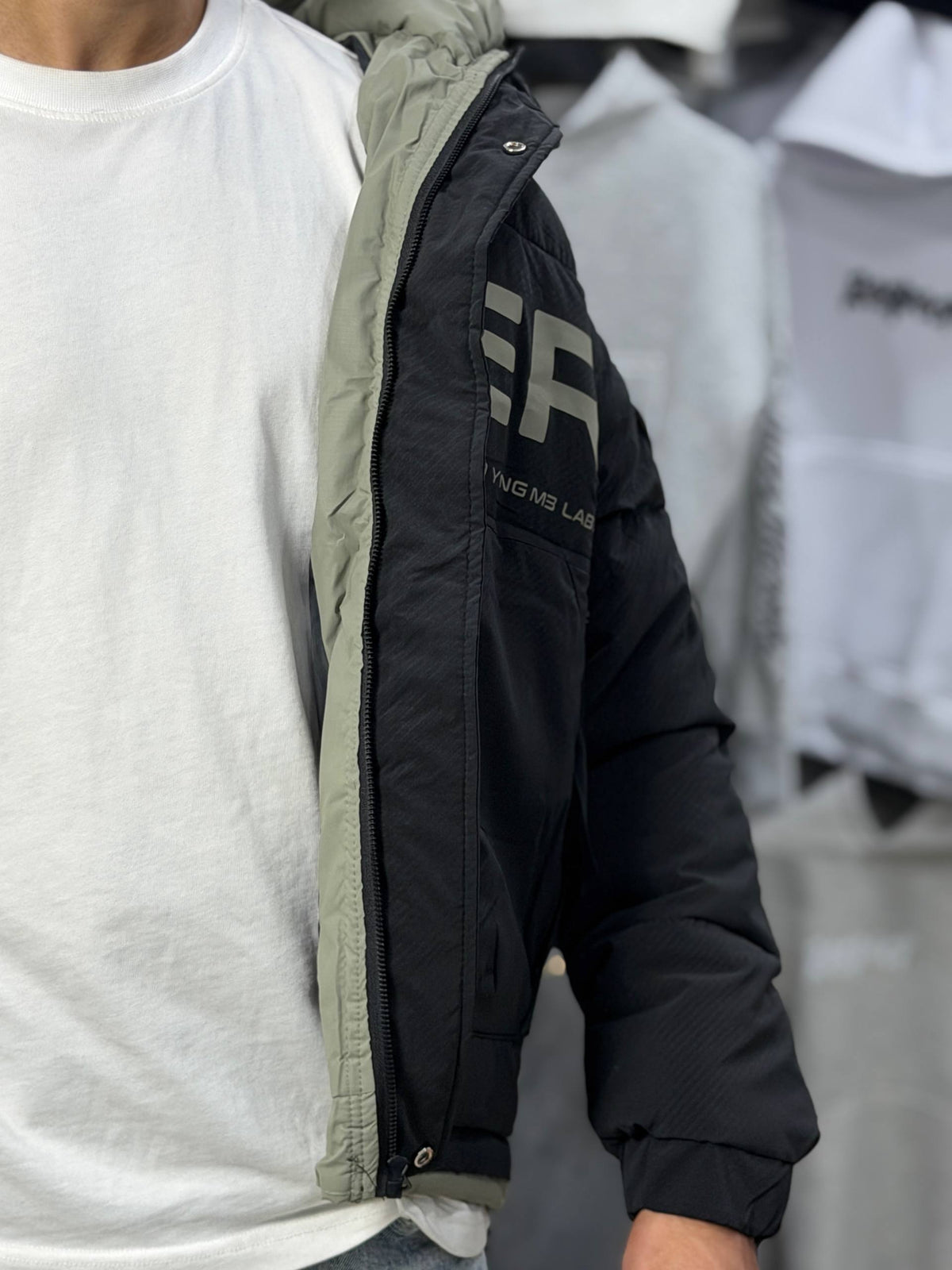 PUFFER GAER LPG - BLACK