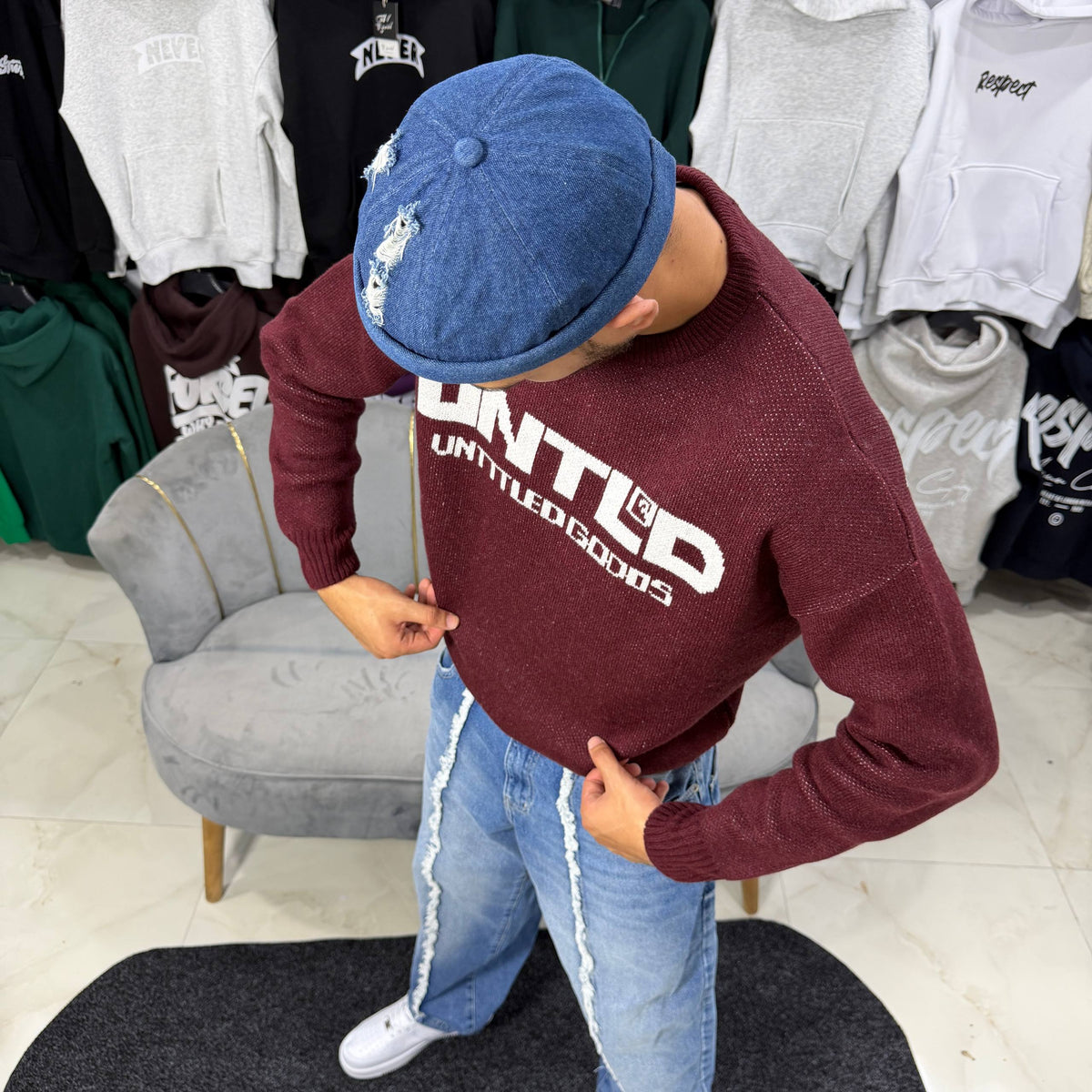 Sweatshirt UNTITLEDGOODS - RED