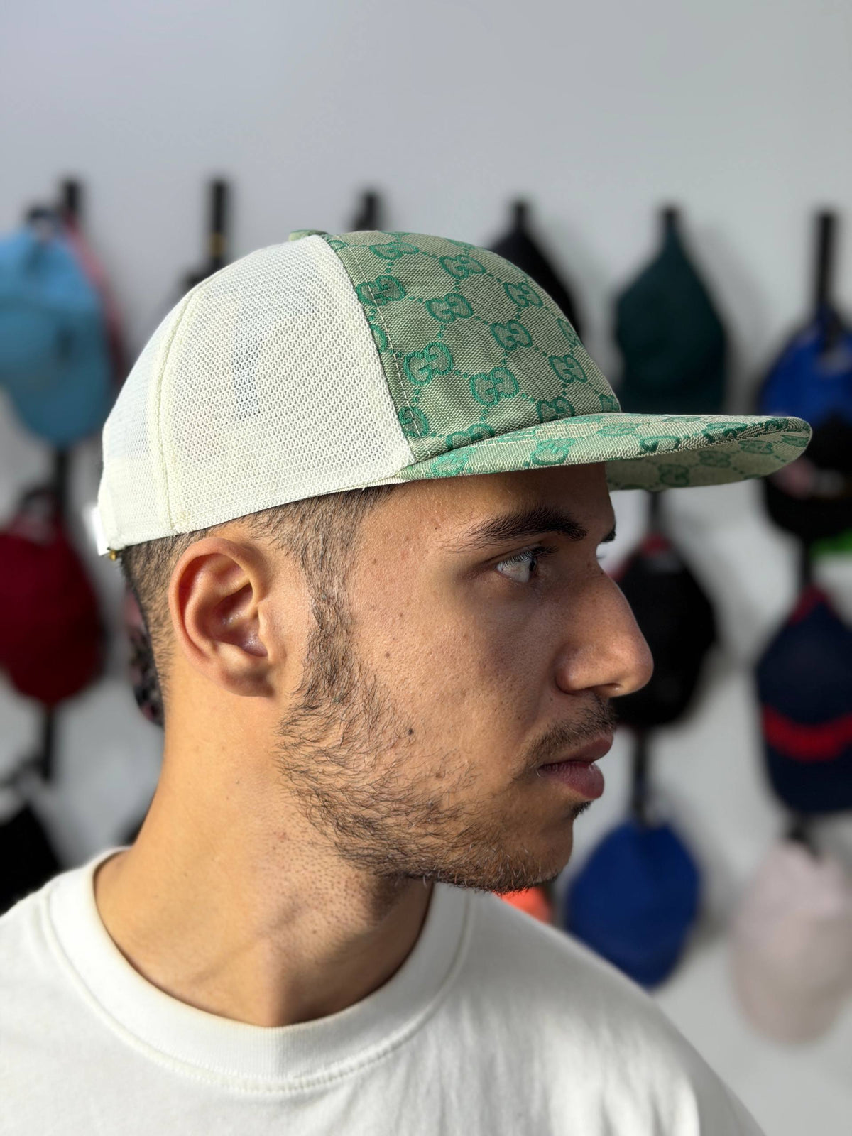 Cap Gucci Luxury Green
