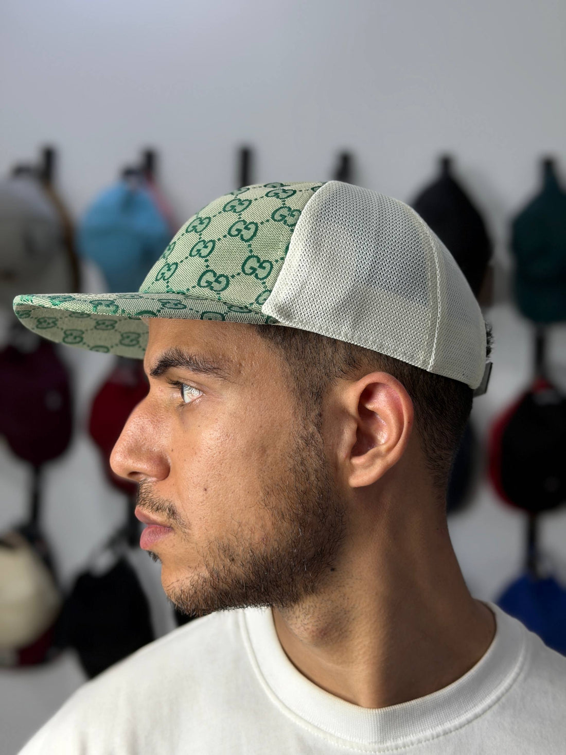Cap Gucci Luxury Green