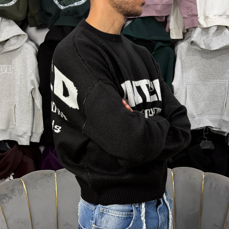 Sweatshirt UNTITLEDGOODS - BLACK
