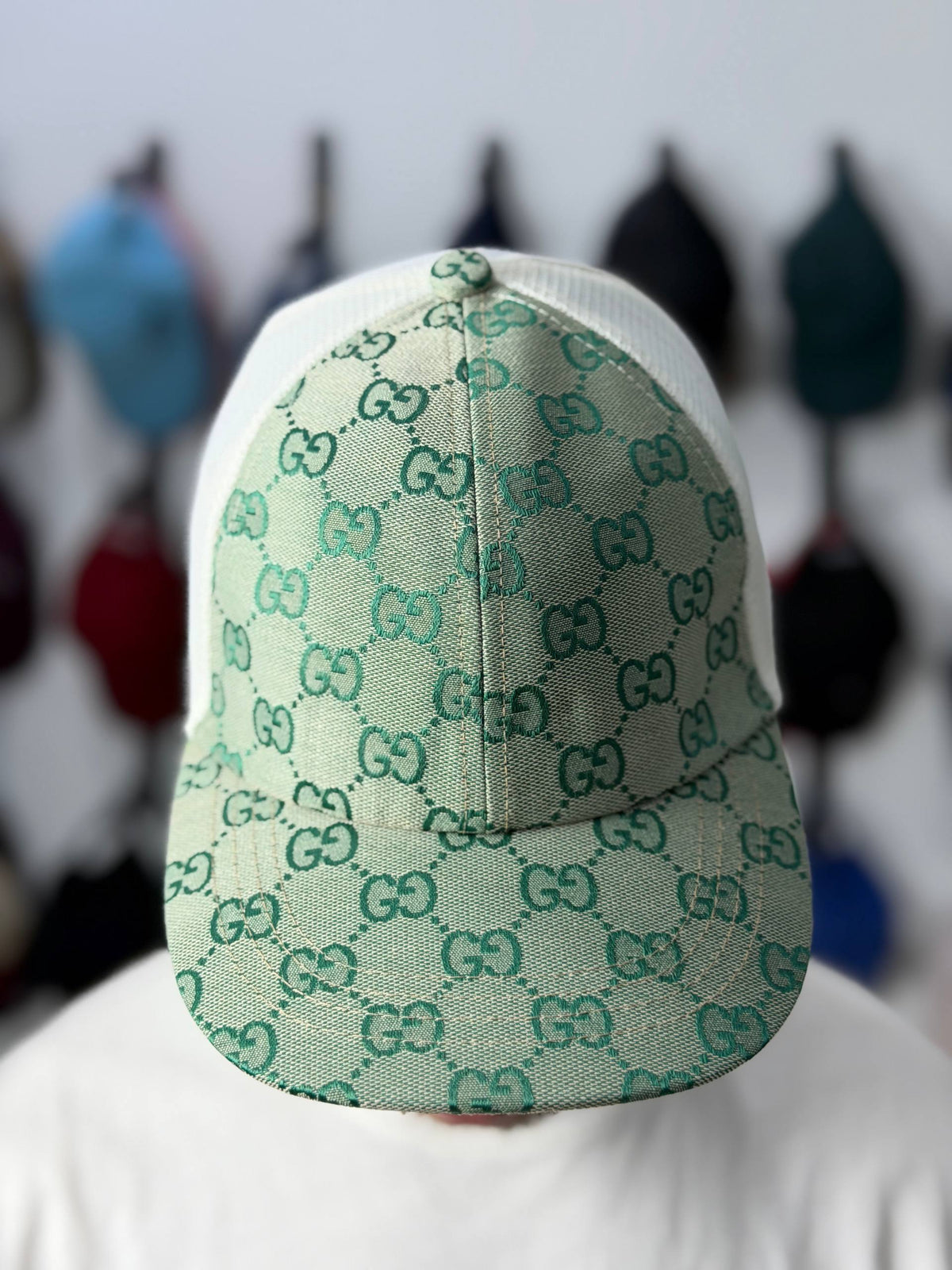 Cap Gucci Luxury Green