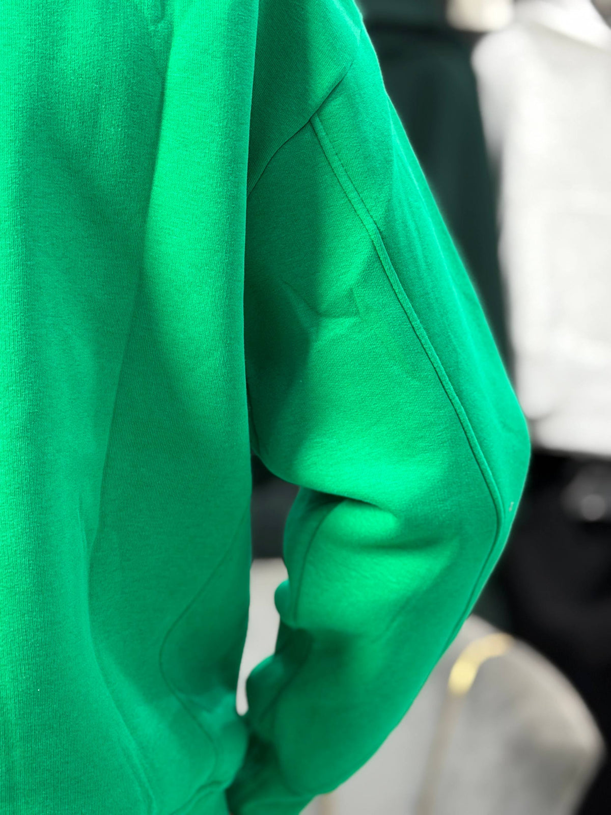 OVERSIZED BASIC HOODIE – BRIGHT GREEN