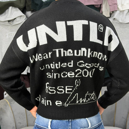 Sweatshirt UNTITLEDGOODS - BLACK
