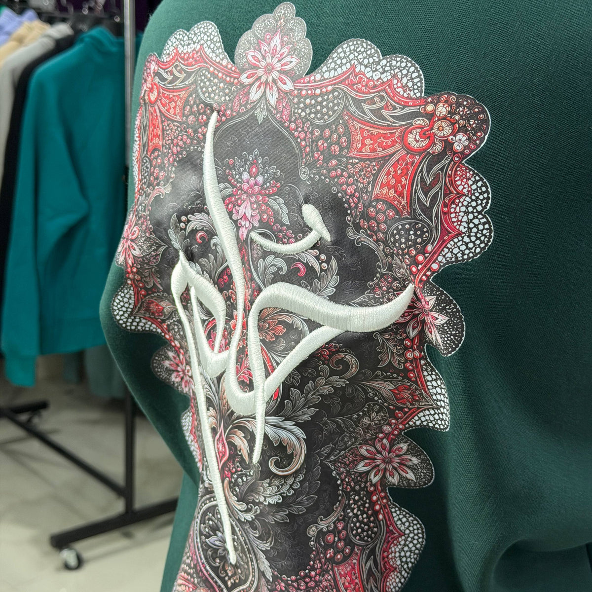 7OLM — SWEATSHIRT GREEN