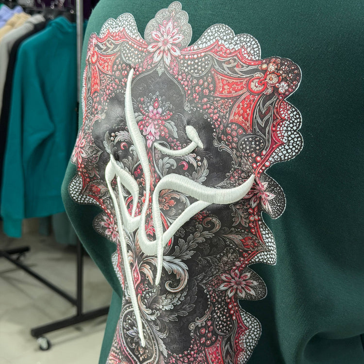 7OLM — SWEATSHIRT GREEN