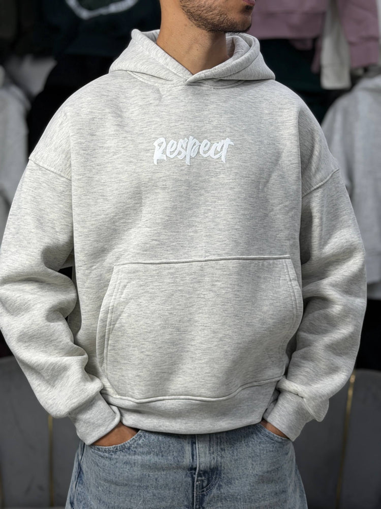 HOODIE RESPECT - GRAY