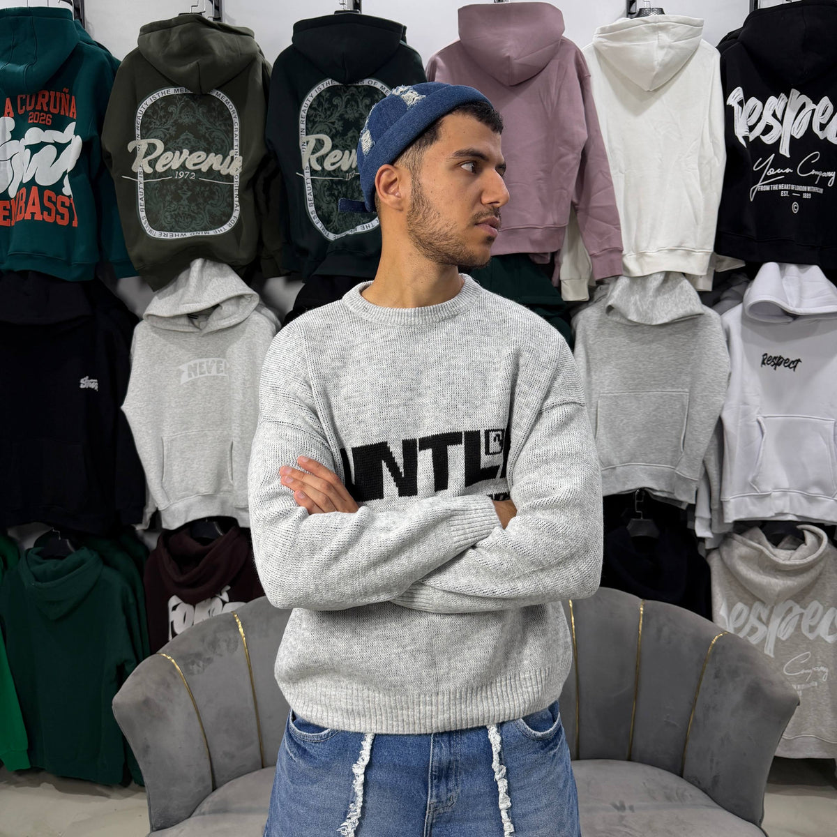 Sweatshirt UNTITLEDGOODS - GRAY