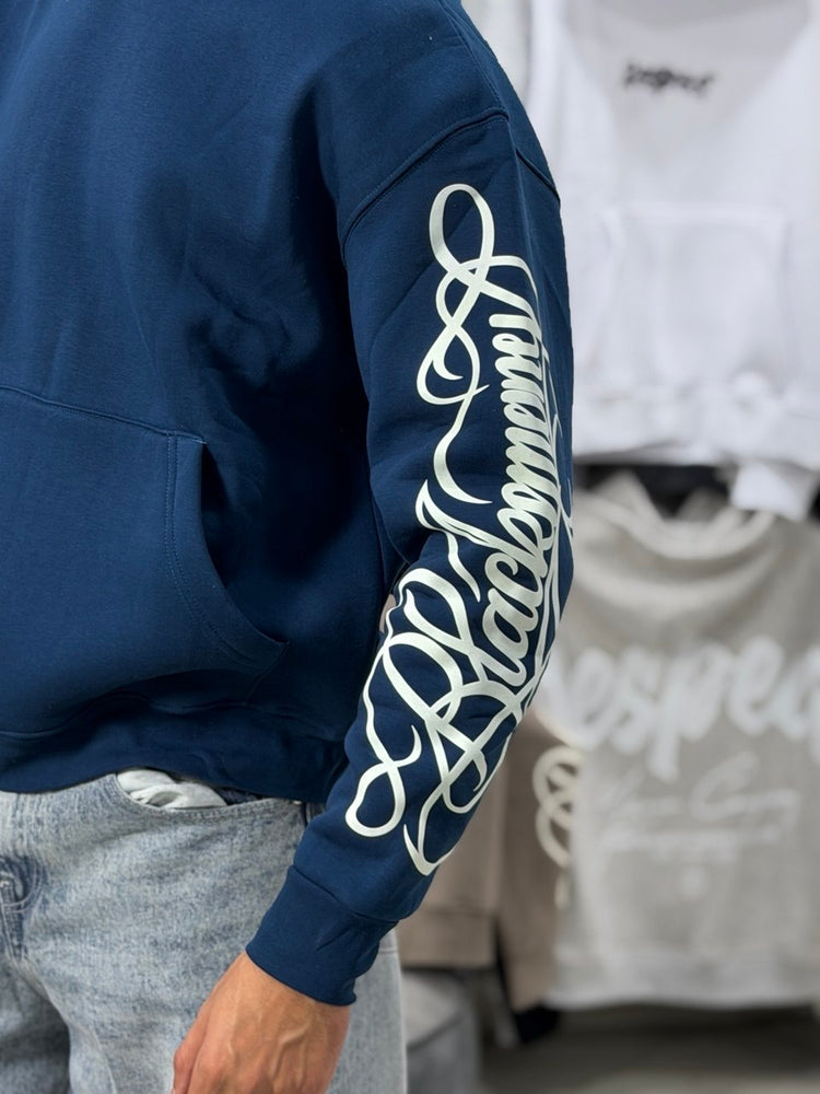 Hoodie Shadow Hands Blue