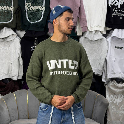 Sweatshirt UNTITLEDGOODS - OLIVE