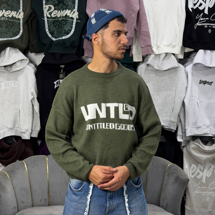 Sweatshirt UNTITLEDGOODS - OLIVE