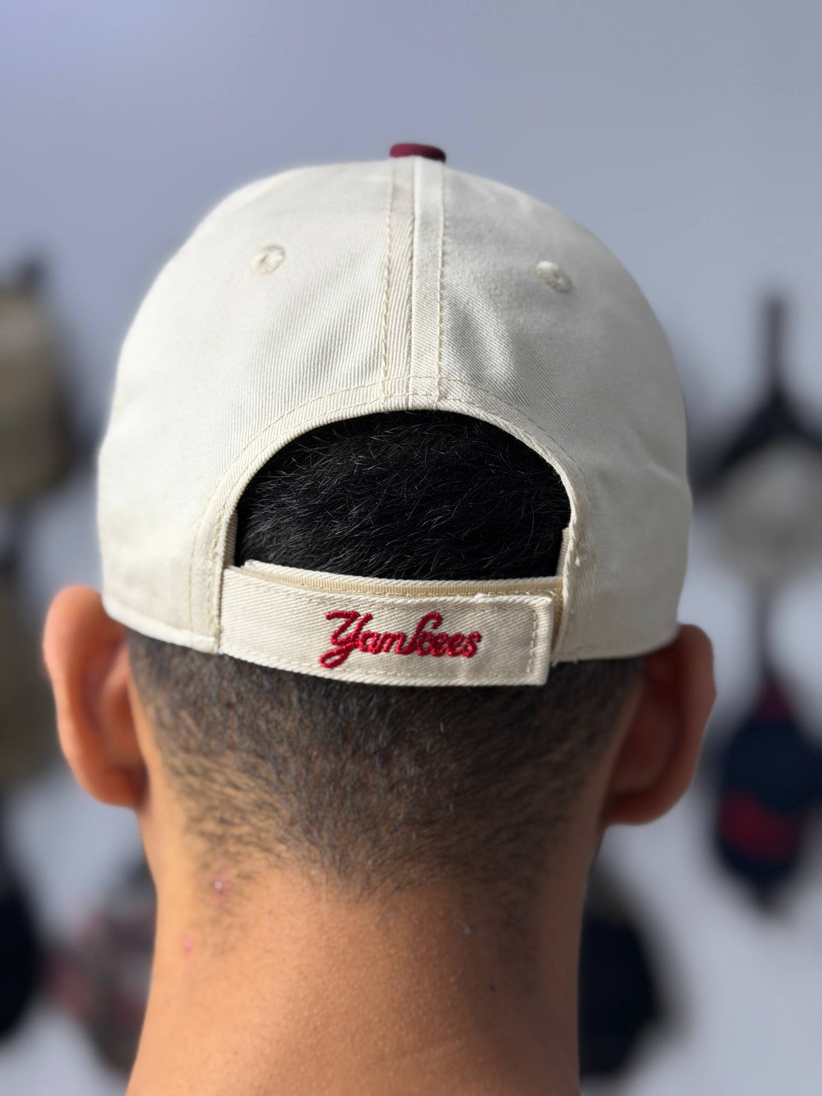 Cap Yankees Cream & Burgundy