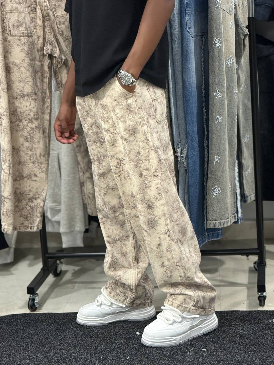 BAGGY JEANS Phantom Wash V1