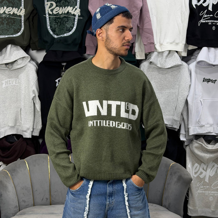 Sweatshirt UNTITLEDGOODS - OLIVE