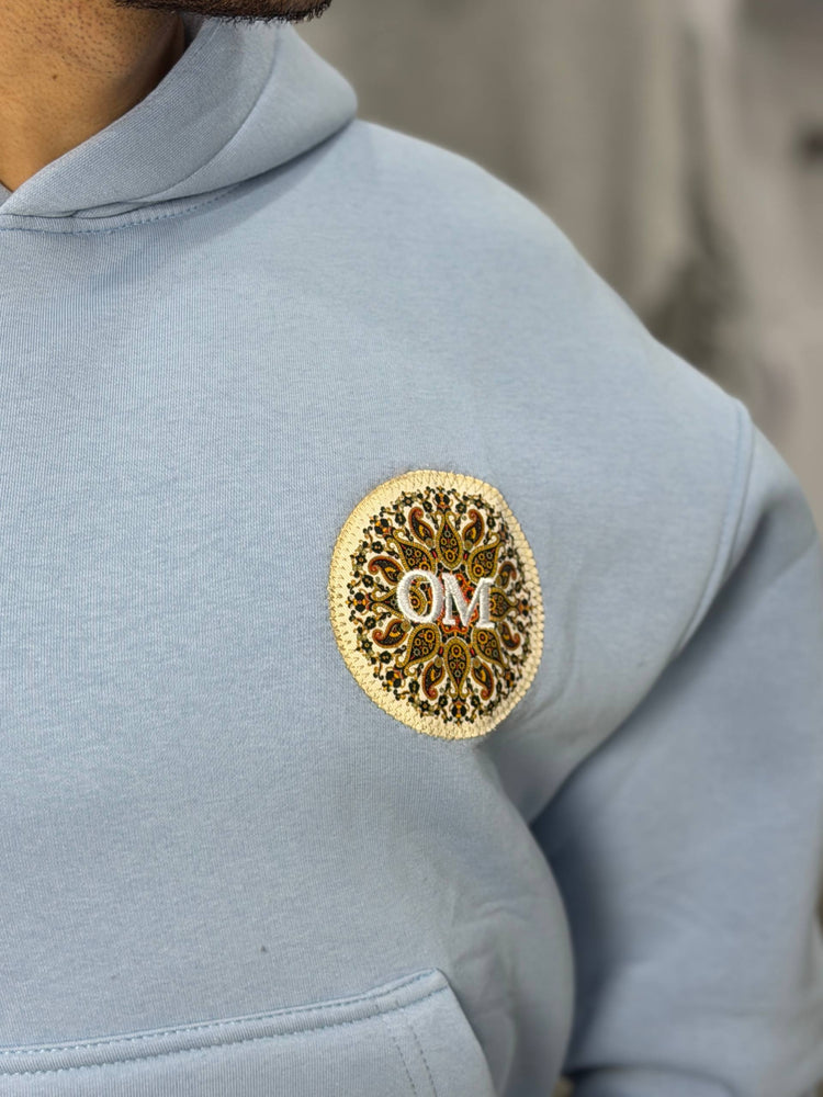 HOODIES OM BLUE(Copy)