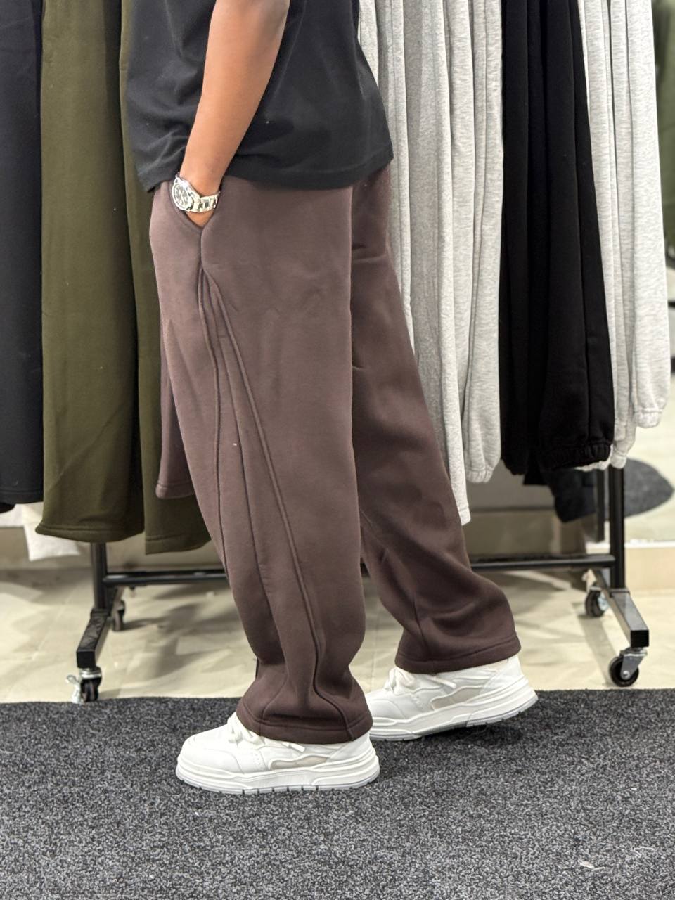 Pant BAGGY CTT BASIC TRG1- BROWN