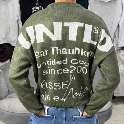 Sweatshirt UNTITLEDGOODS - OLIVE