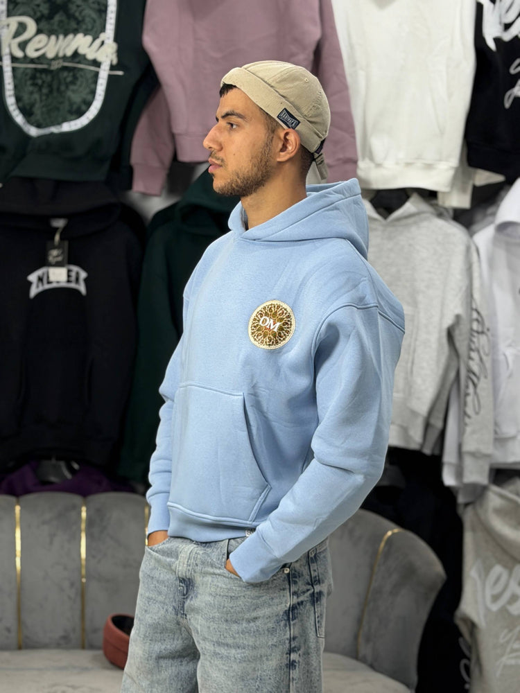 HOODIES OM BLUE(Copy)