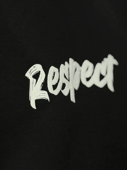 HOODIE RESPECT - BLACK