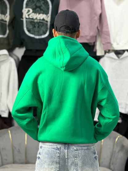 STWD HOODIE OVERSIZE - GREEN