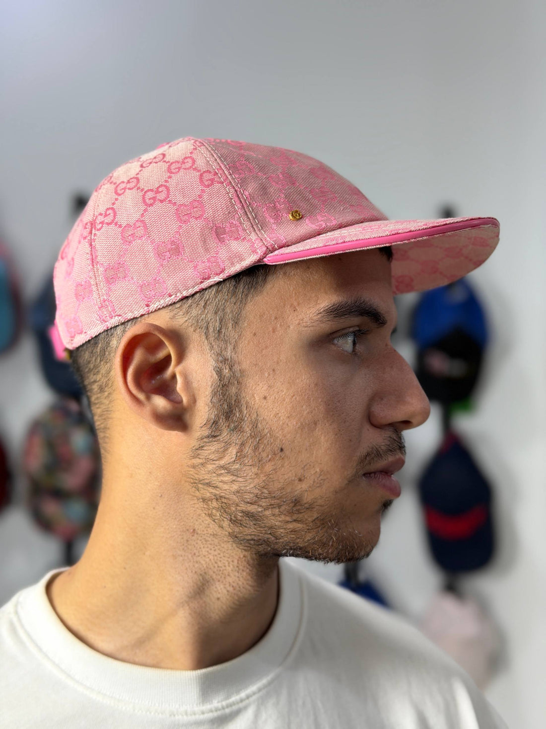 Cap Blush Monogram