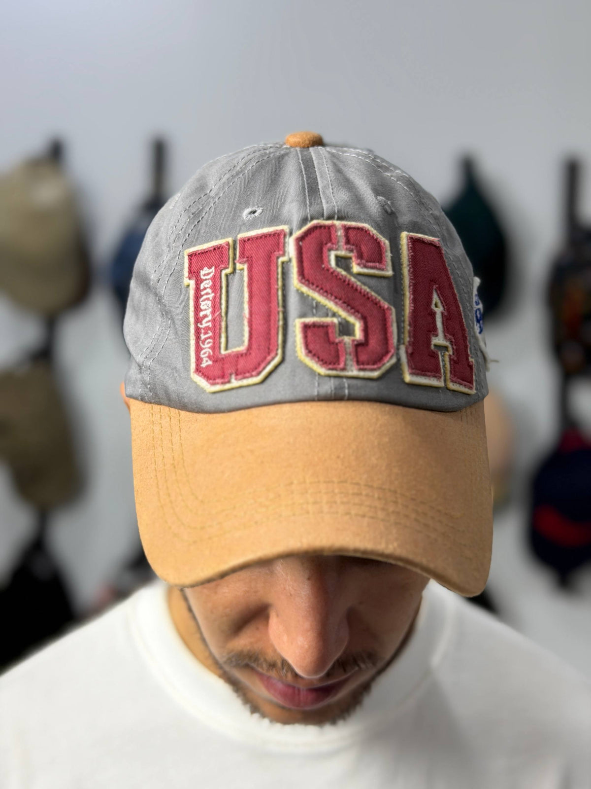 Cap Vintage 70s Trucker Grey