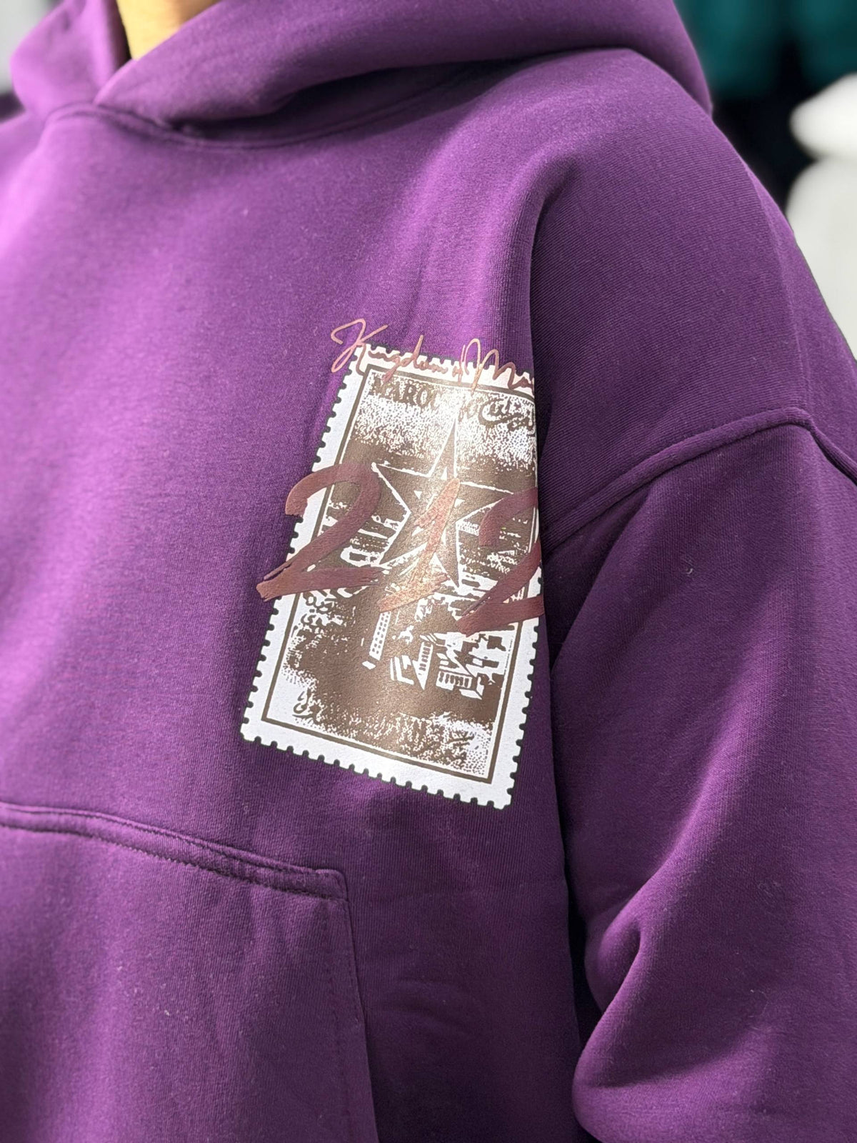 HOODIE 212/MAROC - PURPLE