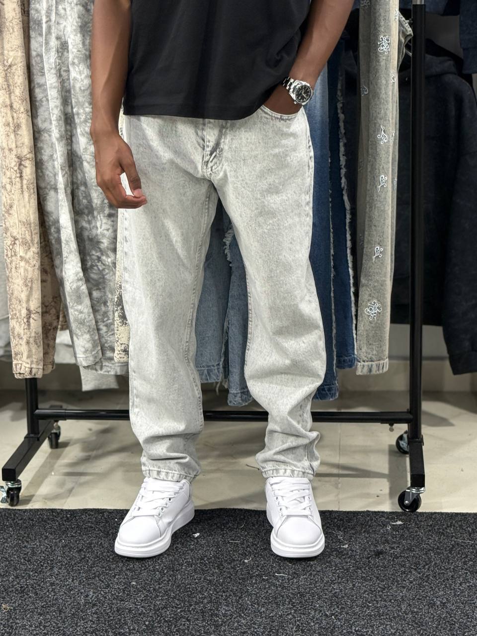 Jean BOYFRIEND - GRAY