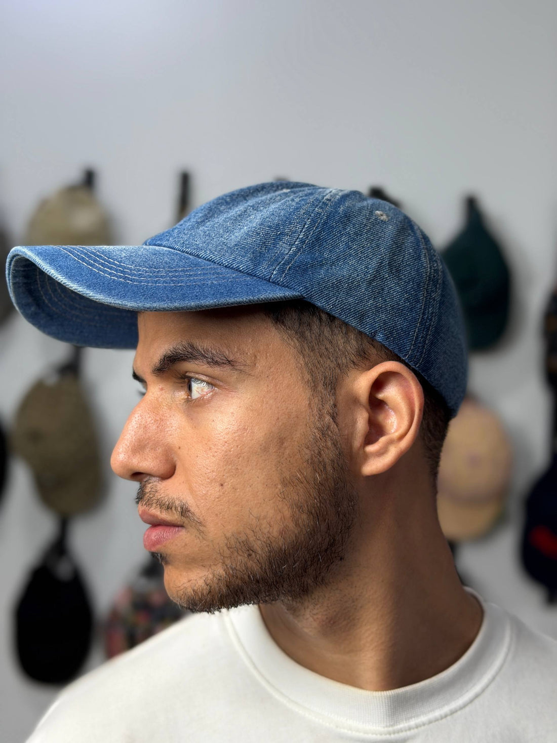 Cap Retro Jean Blue