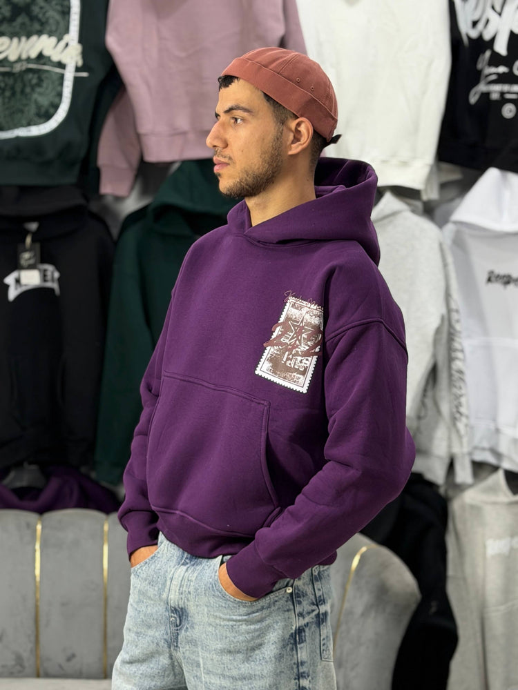 HOODIE 212/MAROC - PURPLE