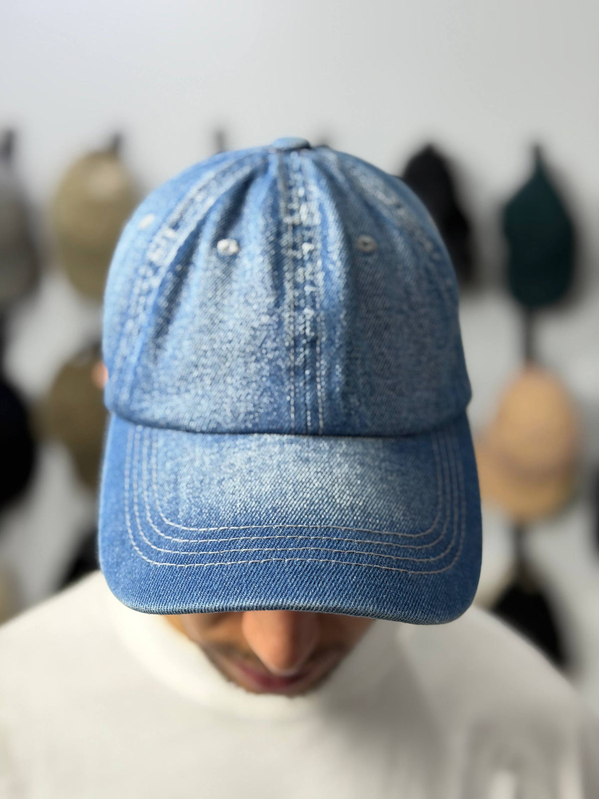 Cap Retro Jean Blue