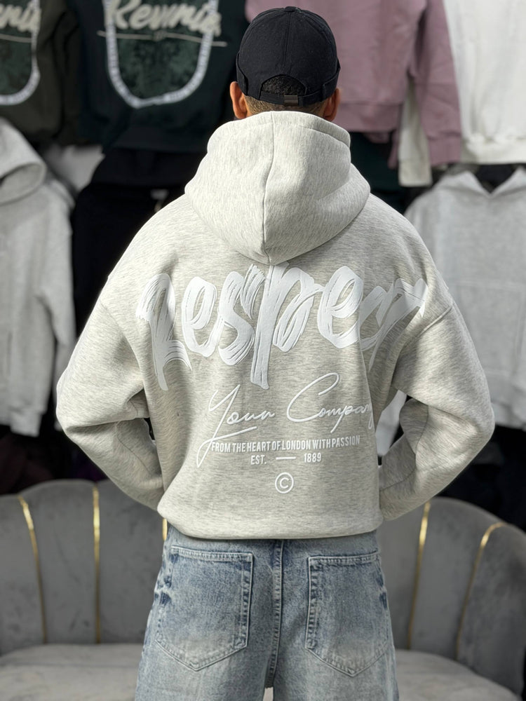 HOODIE RESPECT - GRAY