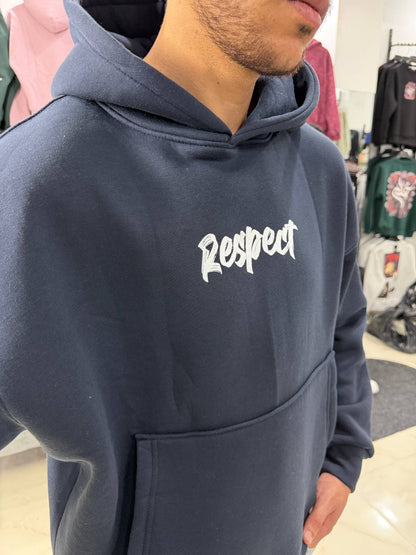 HOODIE RESPECT - BLUE