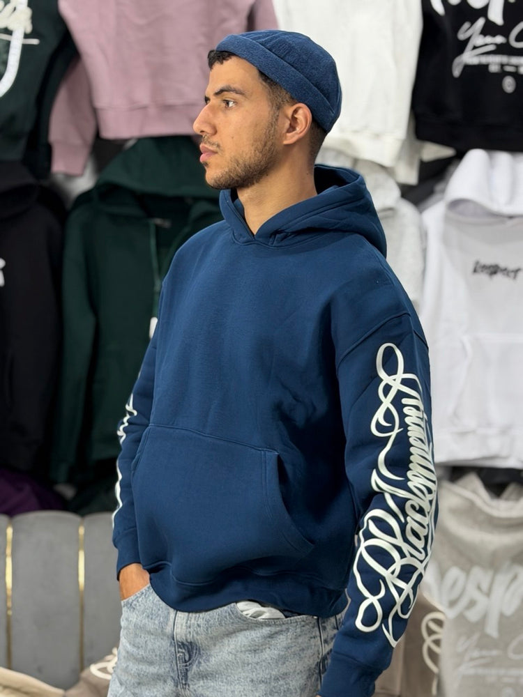 Hoodie Shadow Hands Blue
