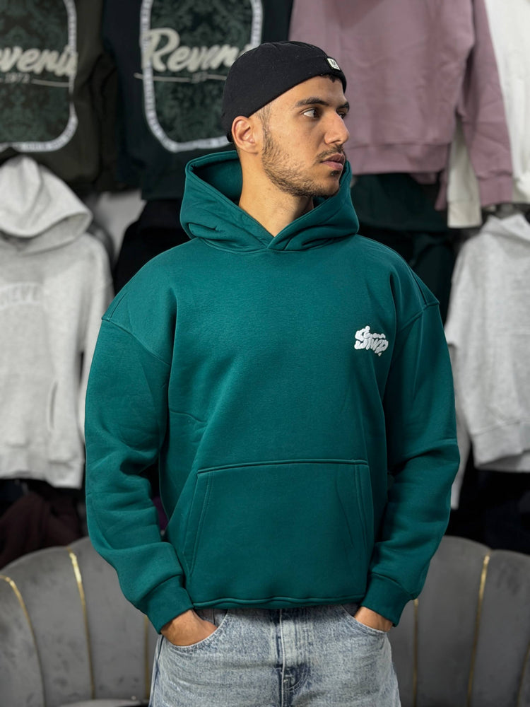 HOODIE STWD SMOKY - BLUE
