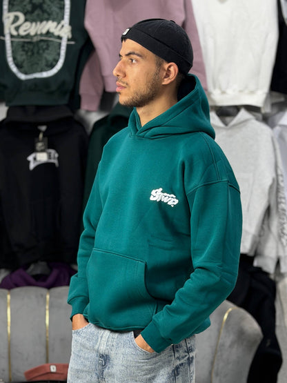 HOODIE STWD SMOKY - BLUE