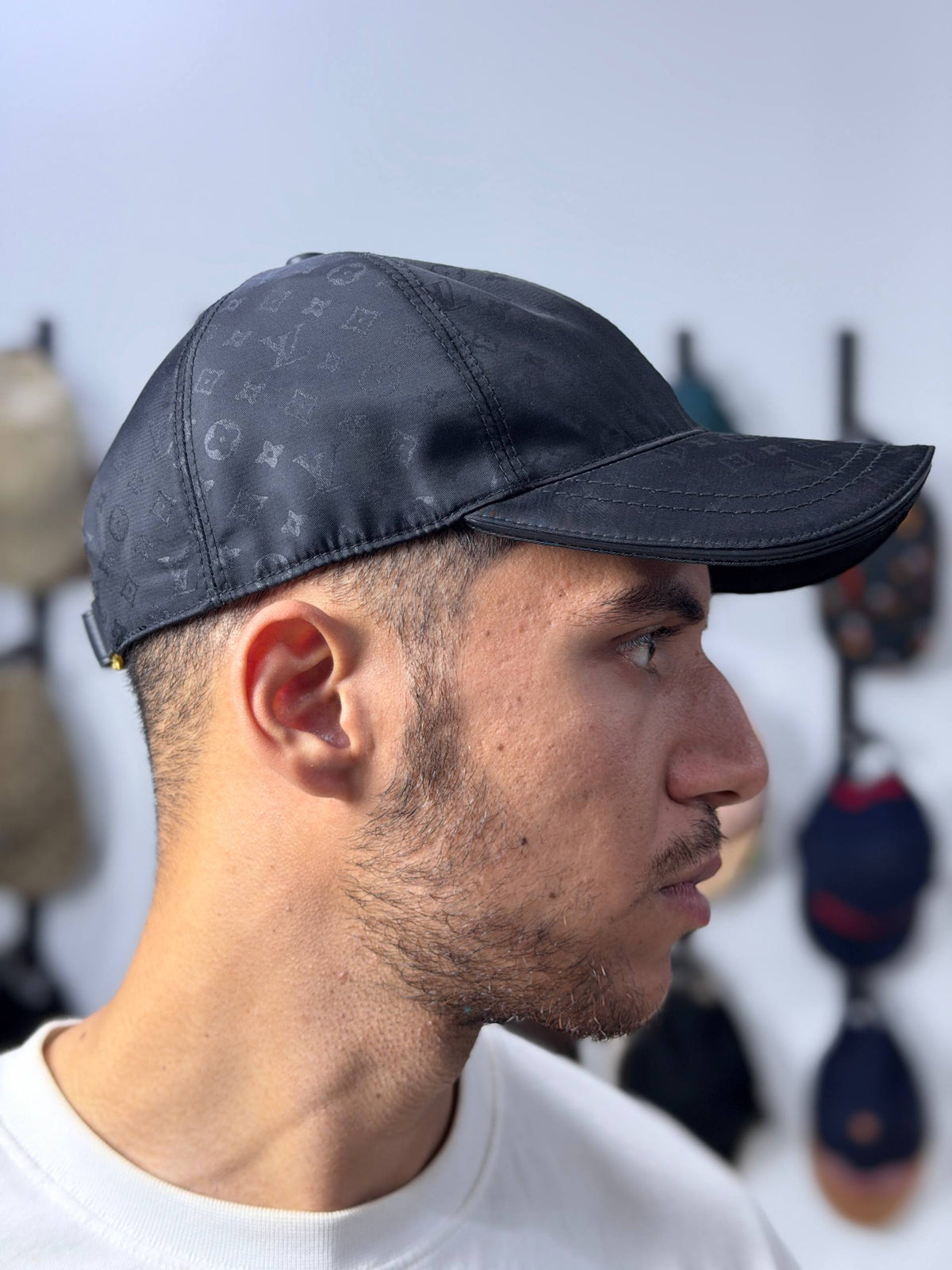 Cap LV Black Monogram