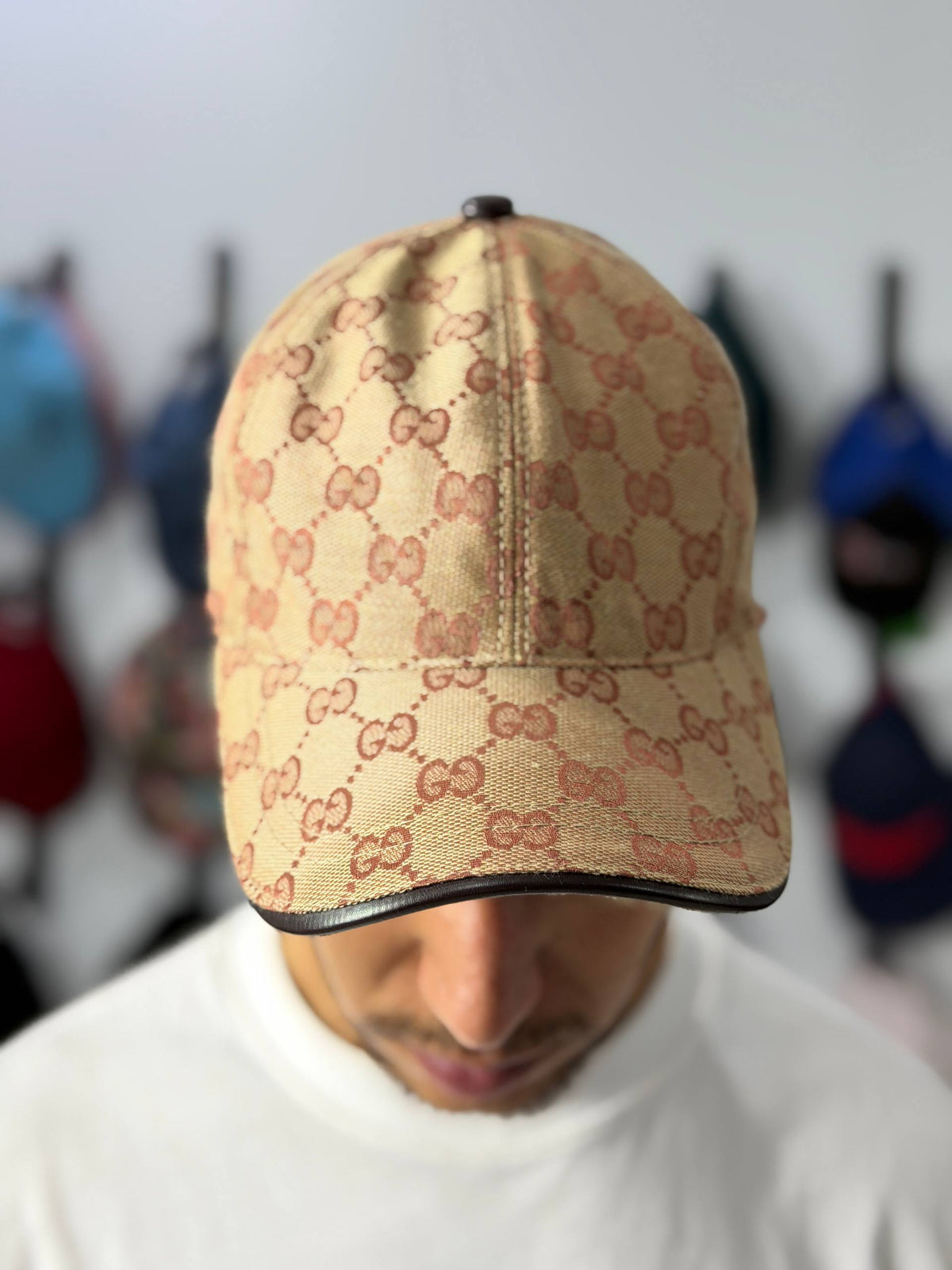 Cap Gucci Soft Gold