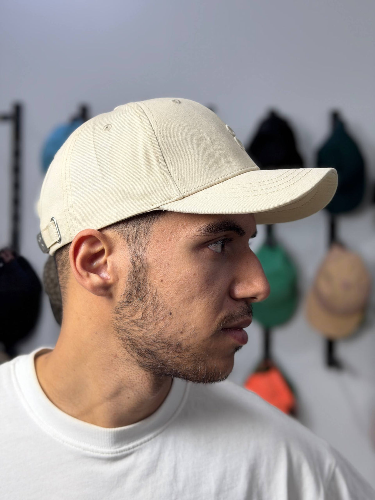 Cap On Minimalist Beige