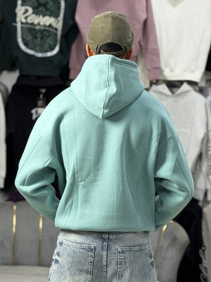 STWD HOODIE OVERSIZE - MINT GREEN