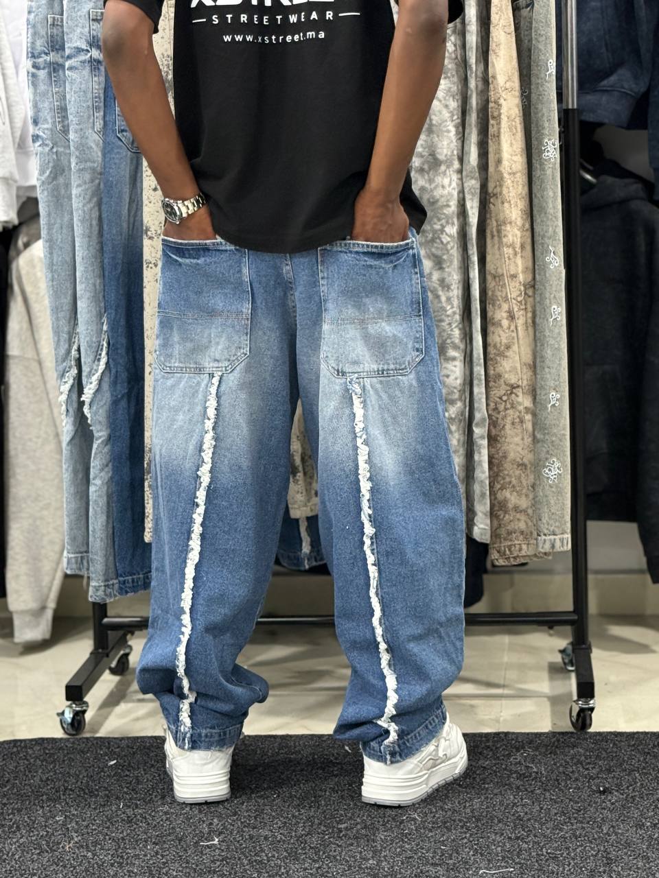 SUPERBAGGY JEANS VMJ23 - BLUE