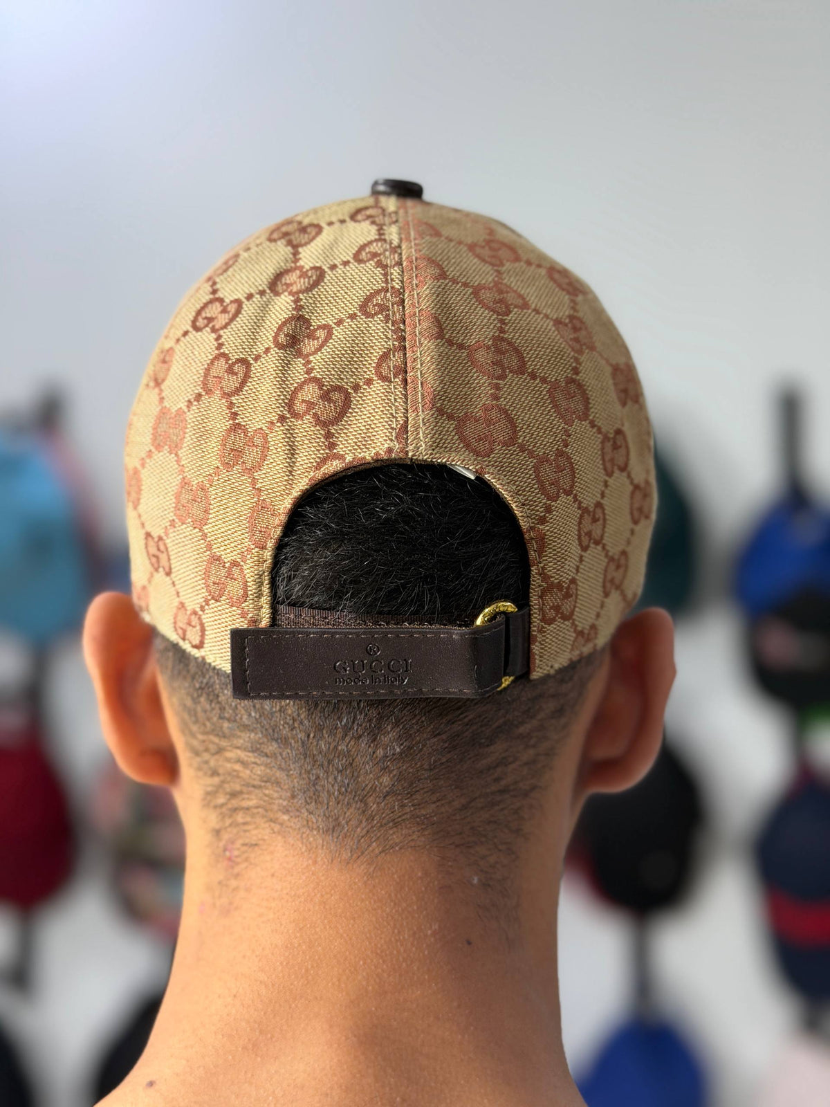 Cap Gucci Soft Gold